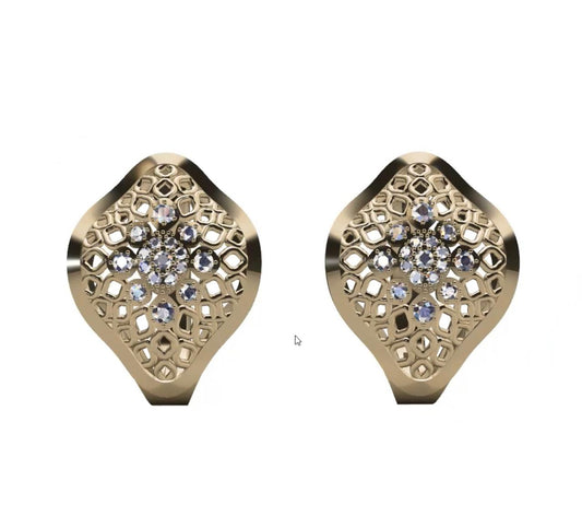 The Empress Medallion Earring