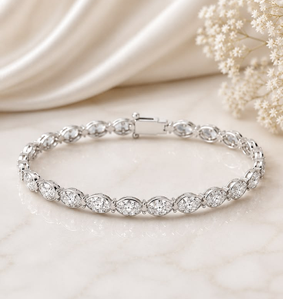 Royal Bloom Gold Bracelet